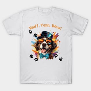 Woofy Adventure - Funny Dog Design T-Shirt